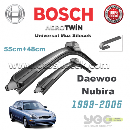 Daewoo Nubira Bosch Universal Muz Silecek Takımı 1999-2005
