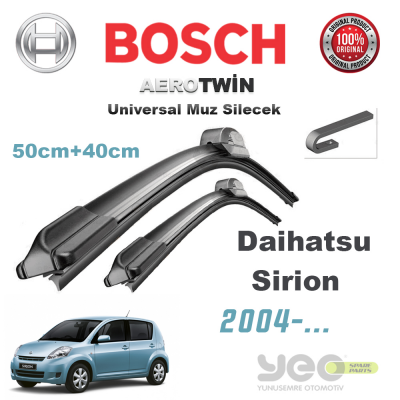 Daihatsu Sirion 2 Bosch Universal Muz Silecek Takımı 2004->