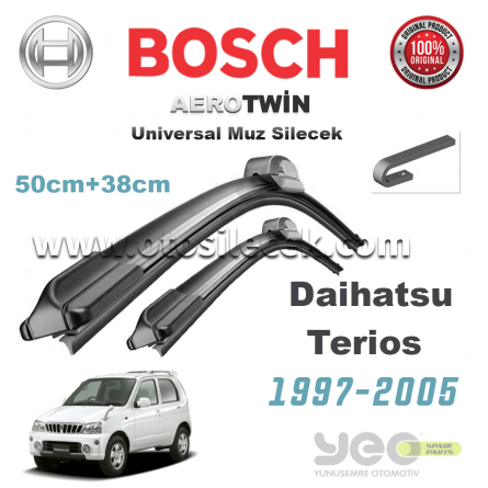 Daihatsu Terios Bosch Universal Muz Silecek Takımı 1997-2005