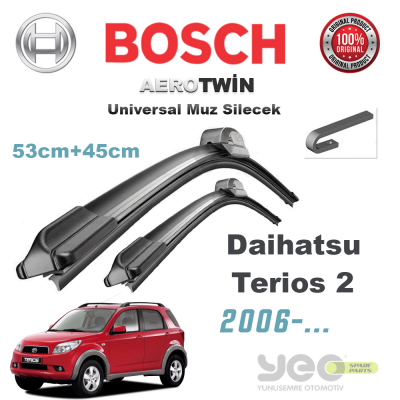 Daihatsu Terios 2 Bosch Universal Muz Silecek Takımı 2006->