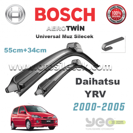 Daihatsu YRV Bosch Universal Muz Silecek Takımı 2000-2005