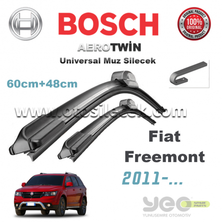 Fiat Freemont Bosch Universal Silecek Takımı 2011->