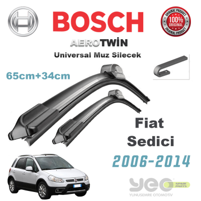 Fiat Sedici Bosch Universal Silecek Takımı 2006-2014