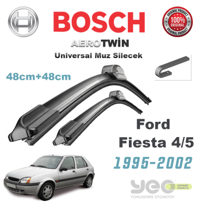 Ford Fiesta 4/5 Bosch Universal Silecek Takımı 1995-2002