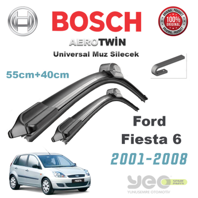 Ford Fiesta 6 Bosch Universal Silecek Takımı 2001-2008