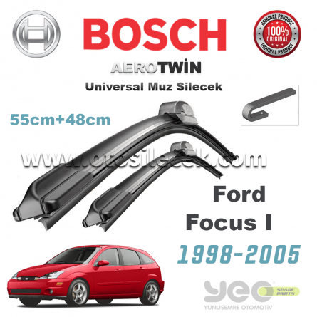  Ford Focus 1 Bosch Universal Silecek Takımı 1998-2005