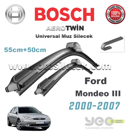  Ford Mondeo 3 Bosch Universal Silecek Takımı 2000-2007