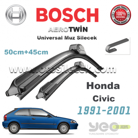Honda Civic Bosch Universal Silecek Takımı 1991-2001