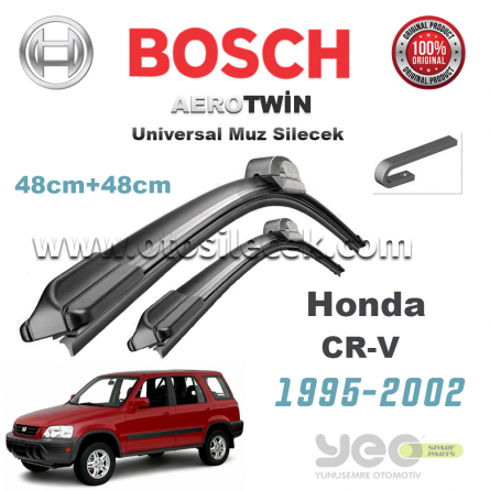 Honda CR-V Universal Bosch Silecek Takımı