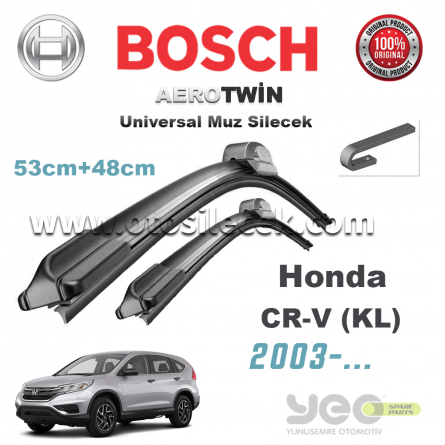 Honda CR-V (KL) Universal Bosch Silecek Takımı