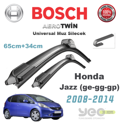 Honda Jazz Bosch Aerotwin Silecek Takımı 2008-2014