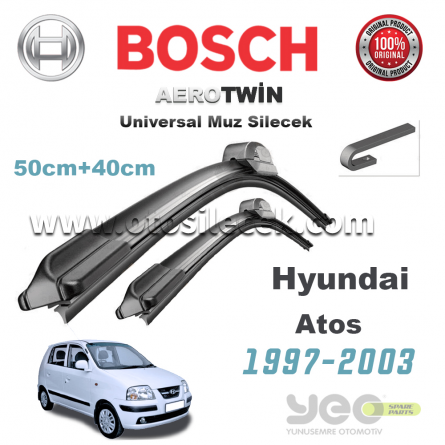 Hyundai Atos Bosch Aerotwin Muz Silecek Takımı 1997-2003
