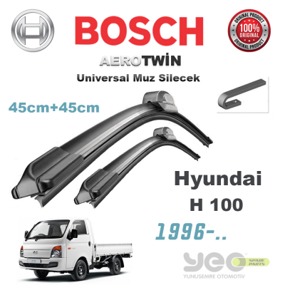 Hyundai H 100 Bosch Aerotwin Muz Silecek Takımı 