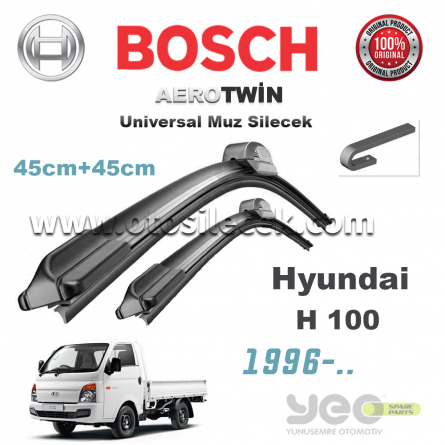 Hyundai H 100 Bosch Aerotwin Muz Silecek Takımı 