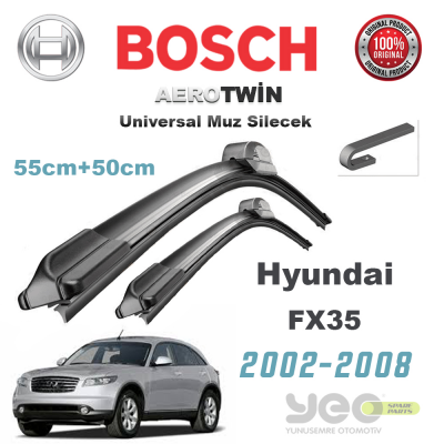 Infiniti FX35 Bosch Aerotwin Silecek Takımı 2002-2008