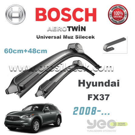 Infiniti FX37 Bosch Aerotwin Muz Silecek Takımı 