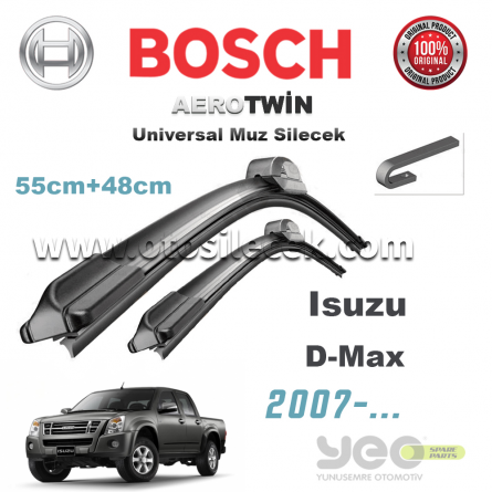 Isuzu D-max Bosch Aerotwin Muz Silecek Takımı 