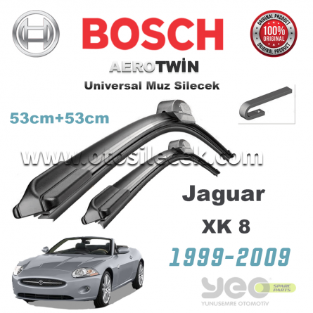 Jaguar XK 8 Convertible Bosch Aerotwin Muz Silecek Takımı