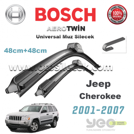 Jeep Cherokee Bosch Aerotwin Muz Silecek Takımı