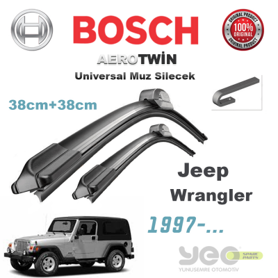Jeep Wrangler Bosch Aerotwin Muz Silecek Takımı