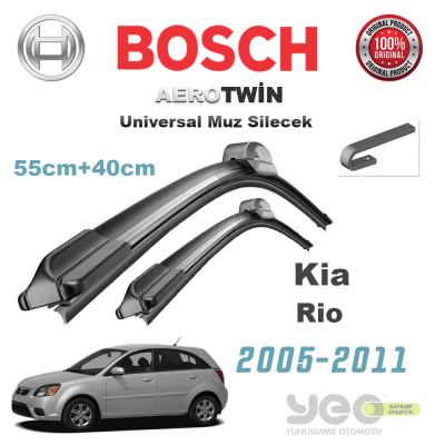 Kia Rio Bosch Aerotwin Muz Silecek Takımı 2005-2011