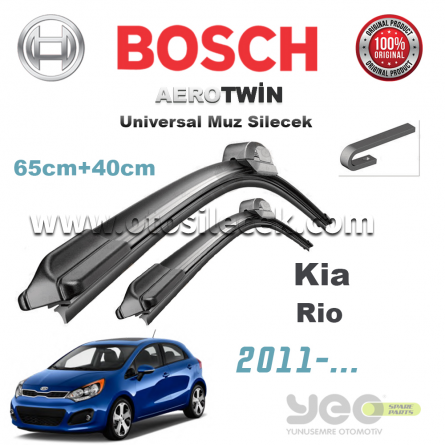 Kia Rio Bosch Aerotwin Muz Silecek Takımı 2011-