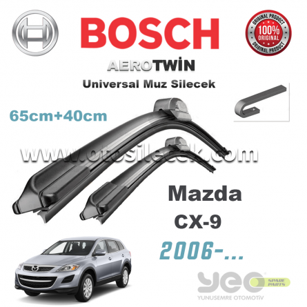 Mazda CX-9 Bosch Aerotwin Muz Silecek Takımı