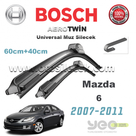 Mazda 6 Bosch Aerotwin Muz Silecek Takımı 2007-2011