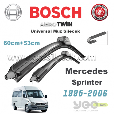 Mercedes Sprinter Serisi Bosch Aerotwin Muz Silecek Takımı 1995-2006