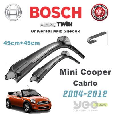 Mini Cabrio Bosch Aerotwin Muz Silecek Takımı 2004-2012