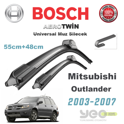 Mitsubishi Outlander Bosch Aerotwin Muz Silecek Takımı 2003-2007