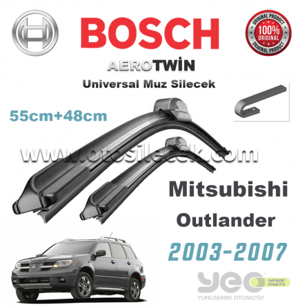 Mitsubishi Outlander Bosch Aerotwin Muz Silecek Takımı 2003-2007