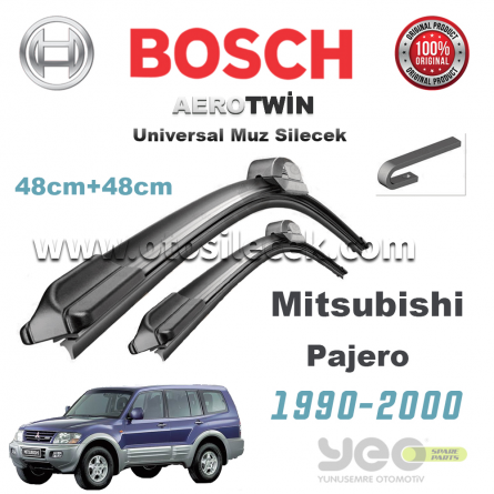 Mitsubishi Pajero Bosch Aerotwin Muz Silecek Takımı 1990-2000