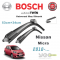 Nissan Micra Bosch Aerotwin Muz Silecek Takımı