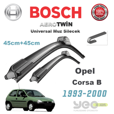 Opel Corsa B Bosch Aerotwin Muz Silecek Takımı 1993-2000