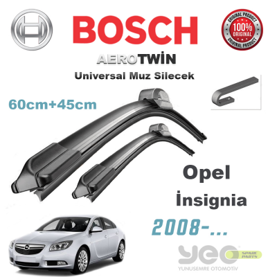 Opel İnsignia Bosch Aerotwin Muz Silecek Takımı 2008->