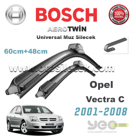 Opel Vectra C Bosch Aerotwin Muz Silecek Takımı 2001-2008