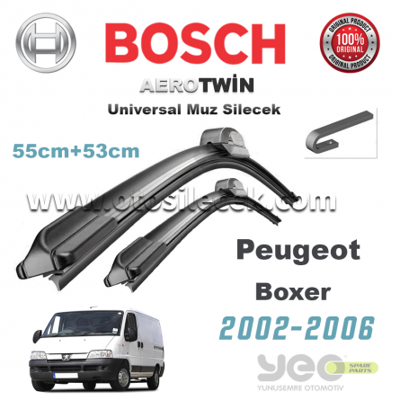 Peugeot Boxer Bosch Aerotwin Muz Silecek Takımı 2002-2006