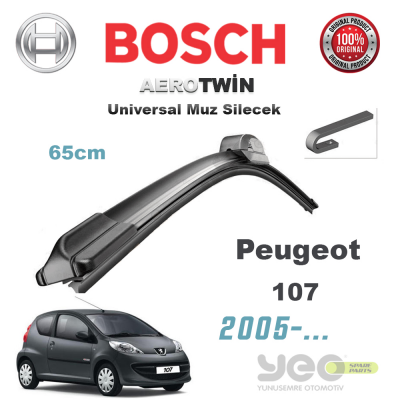 Peugeot 107 Bosch Aerotwin Muz Silecek 2005->
