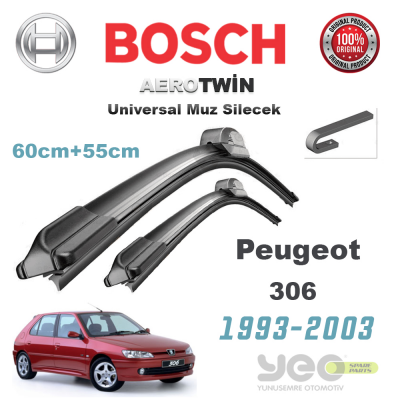 Peugeot 306 Bosch Aerotwin Muz Silecek Takımı 1993-2003