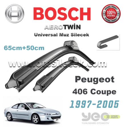 Peugeot 406 Coupé Bosch Aerotwin Muz Silecek Takımı 1997-2005