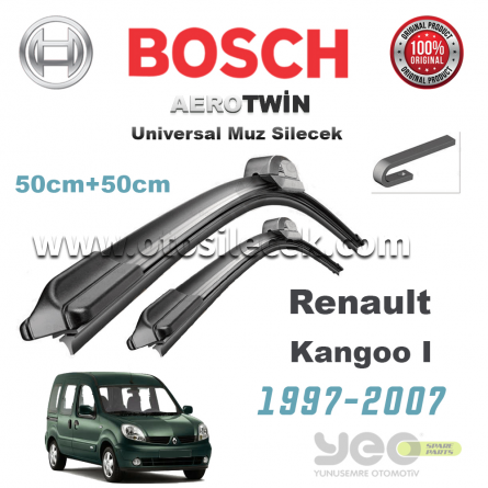 Renault Kangoo 1 Bosch Aerotwin Muz Silecek Takımı 1997-2007