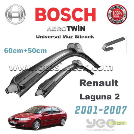 Renault Laguna 2 Bosch Aerotwin Muz Silecek Takımı 2001-2007