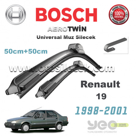 Renault 19 Bosch Aerotwin Muz Silecek Takımı