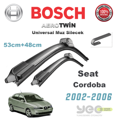 Seat Cordoba Bosch Aerotwin Muz Silecek Takımı 2002-2006