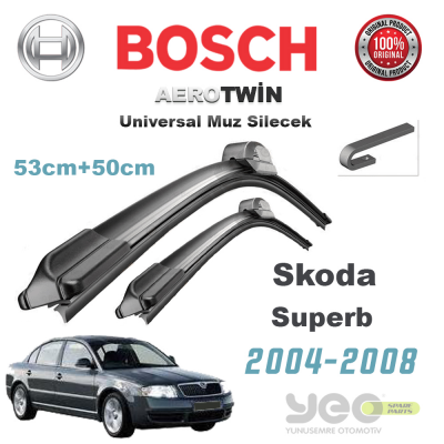 Skoda Superb Bosch Aerotwin Muz Silecek Takımı 2004-2008