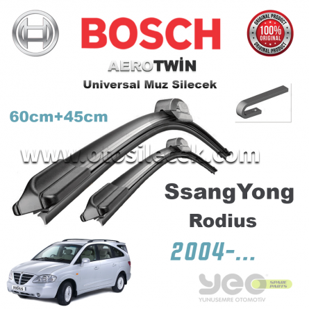 Ssangyong Rodius Bosch Aerotwin Muz Silecek Takımı 2004->