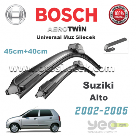 Suzuki Alto Bosch Aerotwin Muz Silecek Takımı 2011->