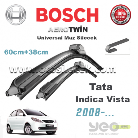 TATA Indica Bosch Aerotwin Muz Silecek Takımı 2008->