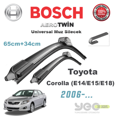 Toyota Corolla Bosch Aerotwin Muz Silecek Takımı 2006->